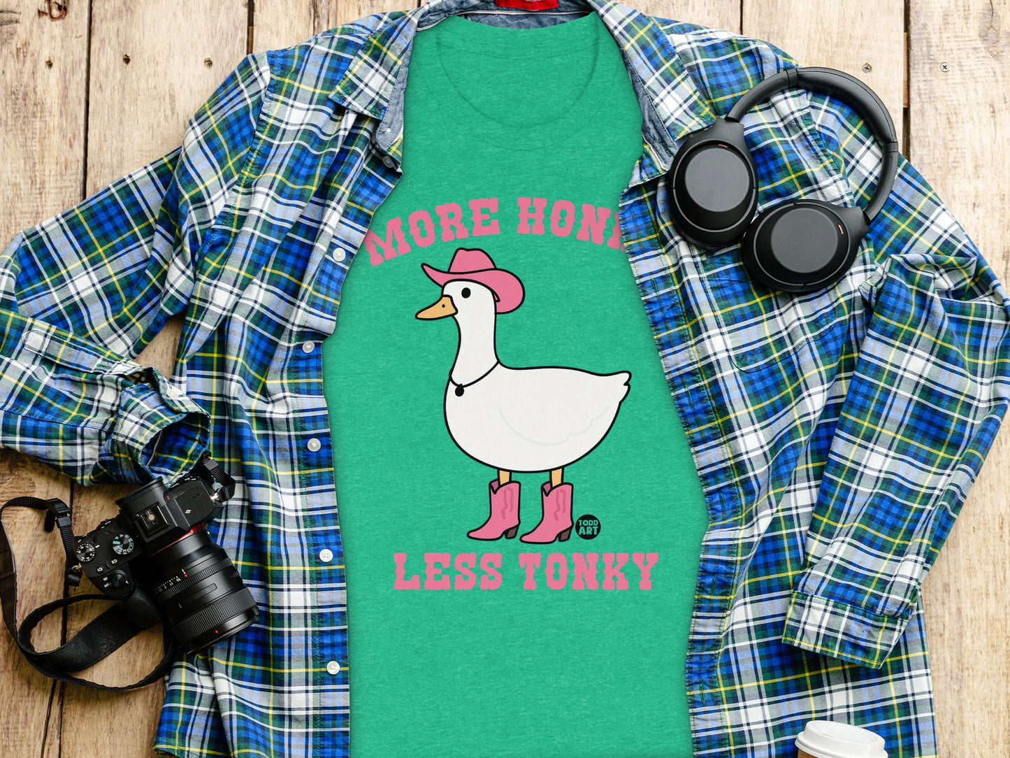 More Honk Less Tonky Graphic Shirt product