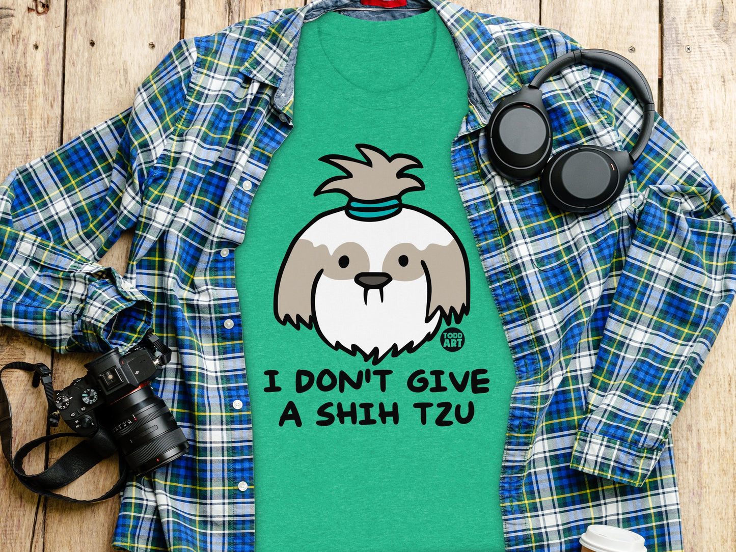 I Don't Give A Shih Tzu Graphic Unisex T-shirt product