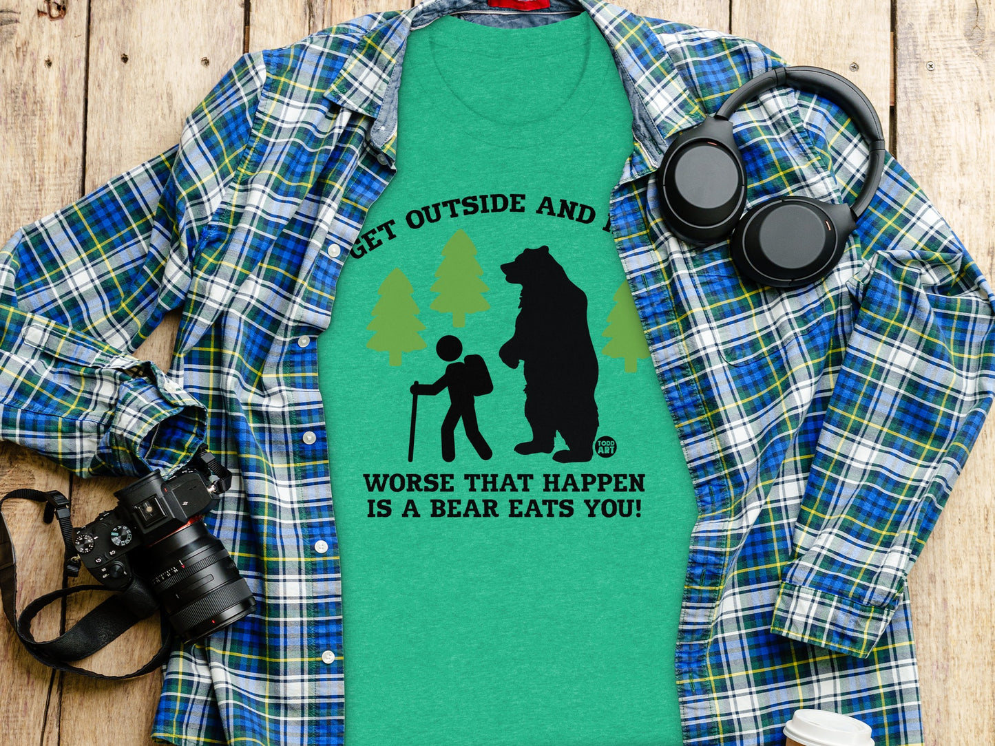 Get Outside and Worse That Happen is a Bear Eats You product type