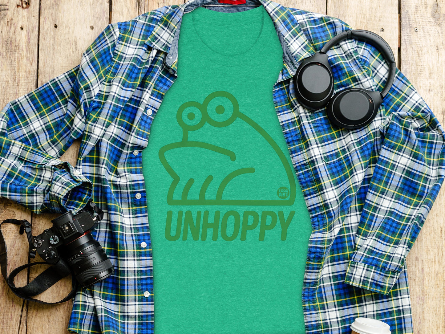 Unhappy Frog Graphic Unisex T-shirt product