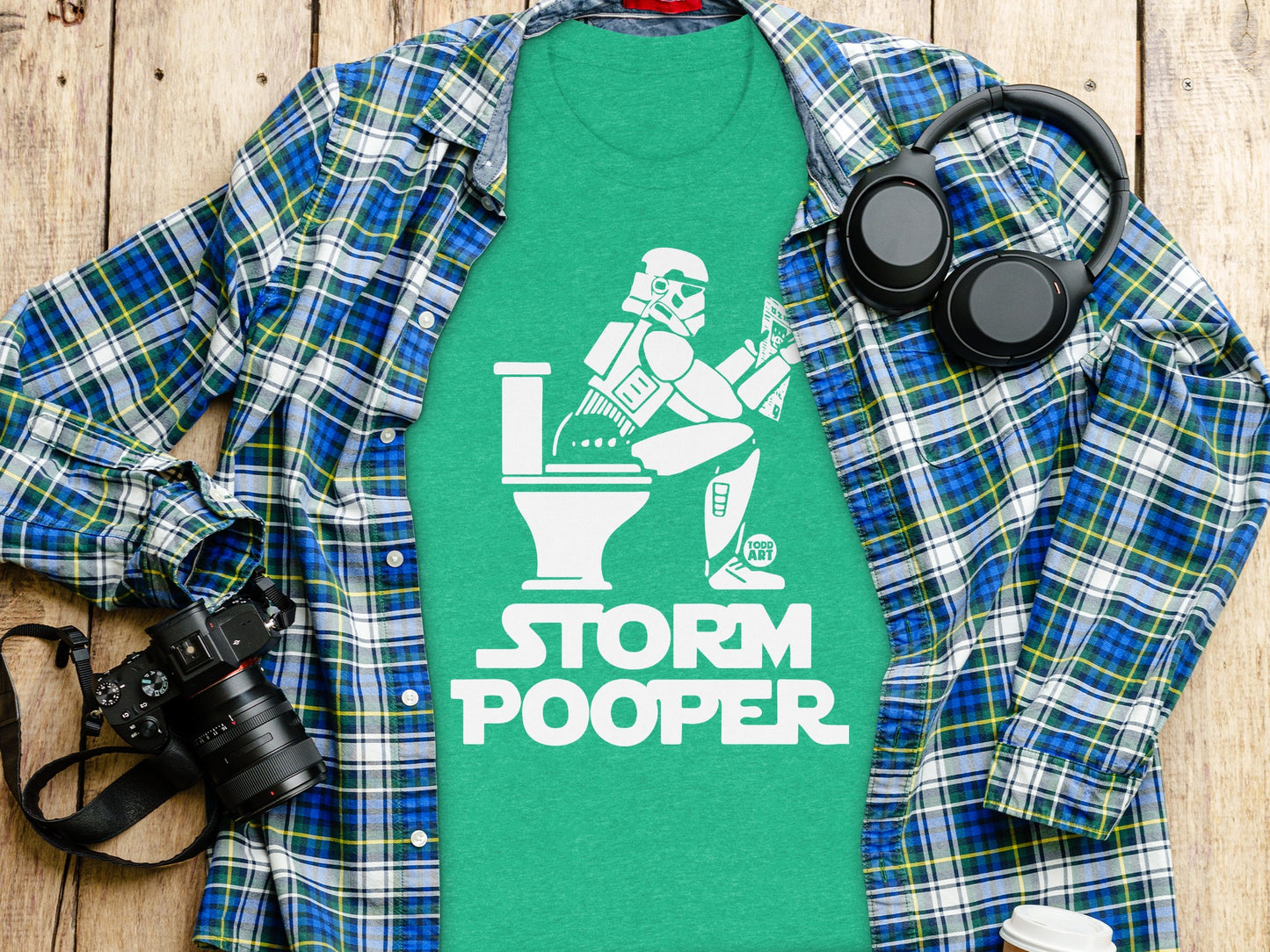 Storm Pooper Funny Star Wars Inspired Shirt