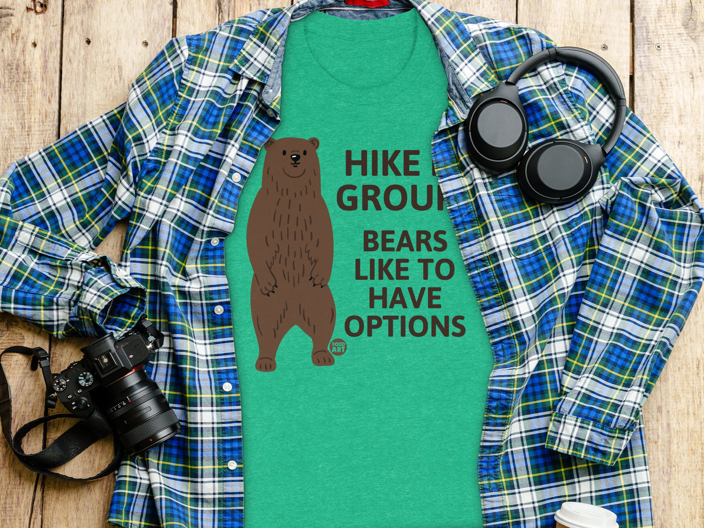 Hike Growl Bears Like To Have Options Shirt product type