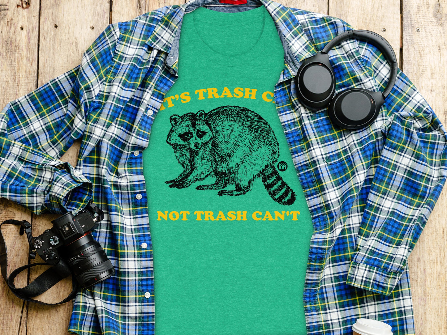 It's Trash Can Not Trash Can't Graphic T-Shirt