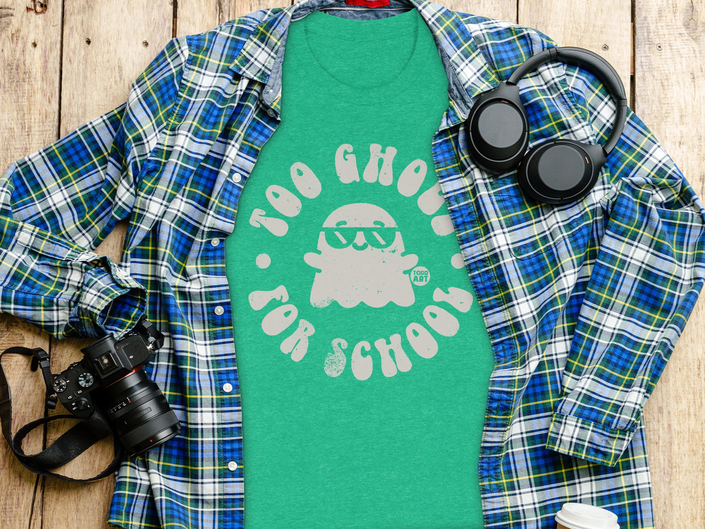 Too Ghoul For School Graphic T-shirt product