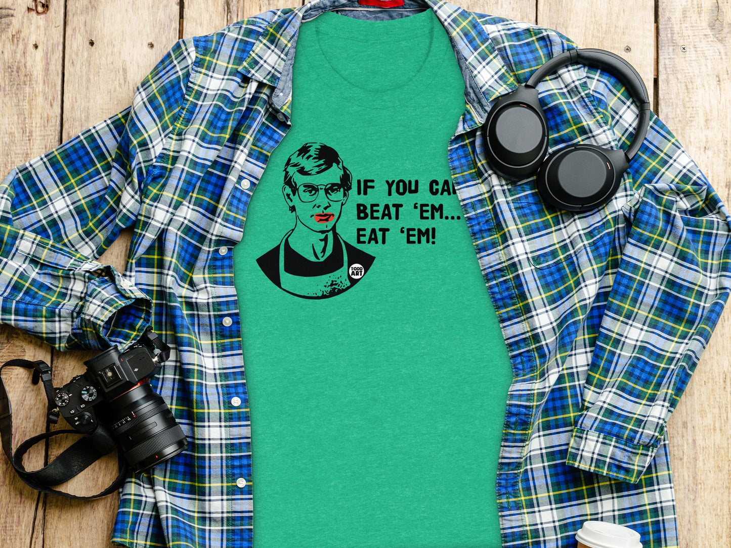 If You Can Beat 'Em Eat 'Em Graphic T-Shirt