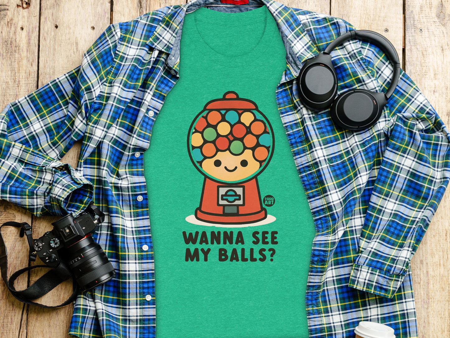 Wanna See My Balls Shirt fun and quirky product type