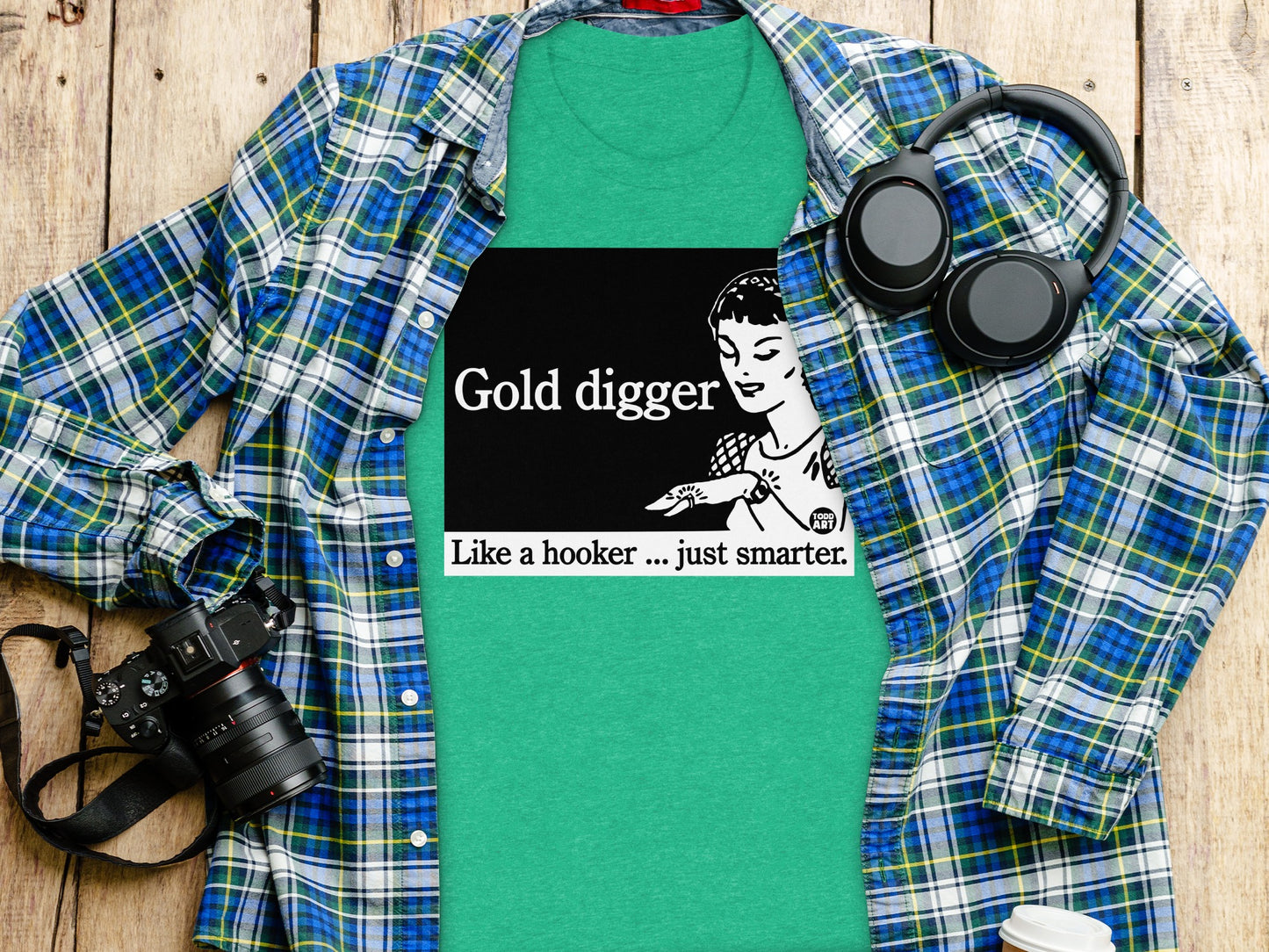Gold Digger Just Smarter Graphic T-shirt