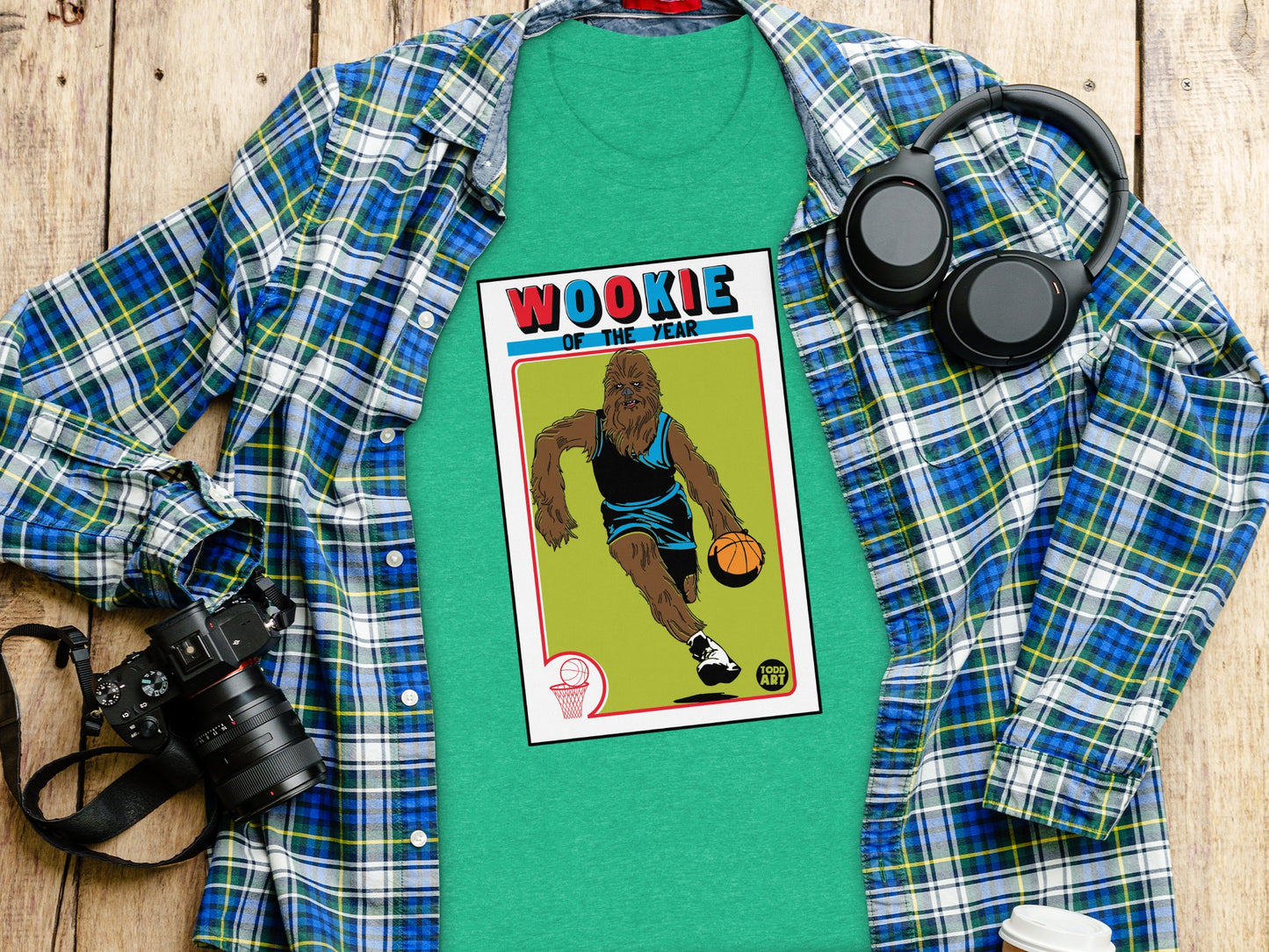 Wookie Of The Year Illustrated Sporty Tee Product