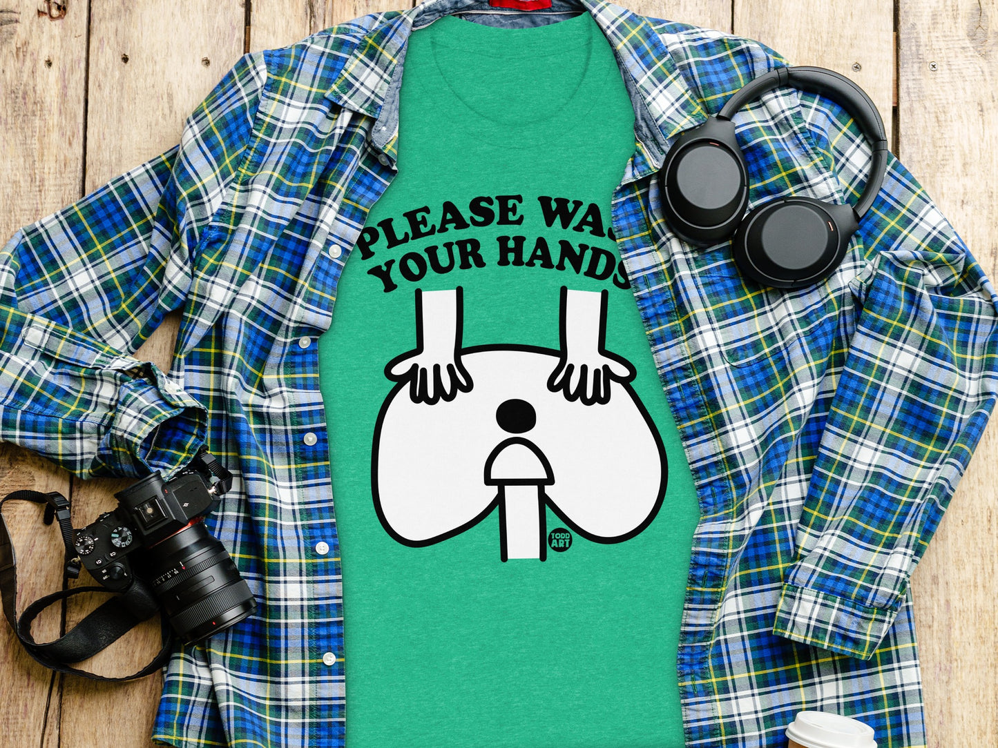 Please Wash Your Hands Graphic Tee product