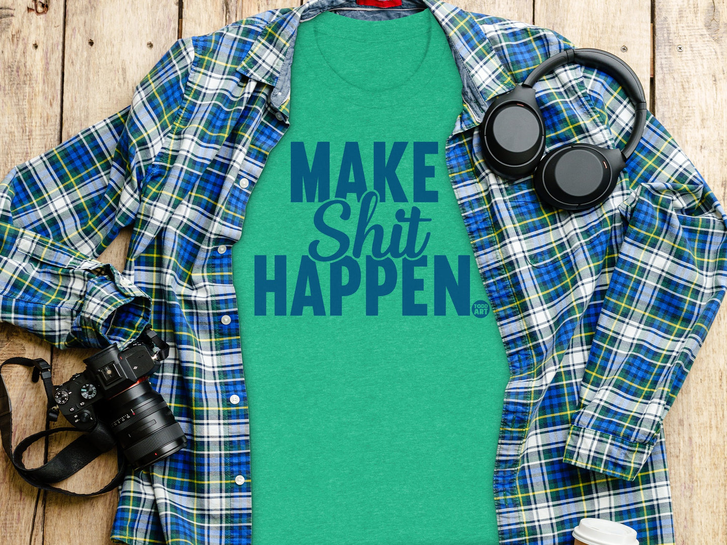 Make Shit Happen Graphic Shirt product