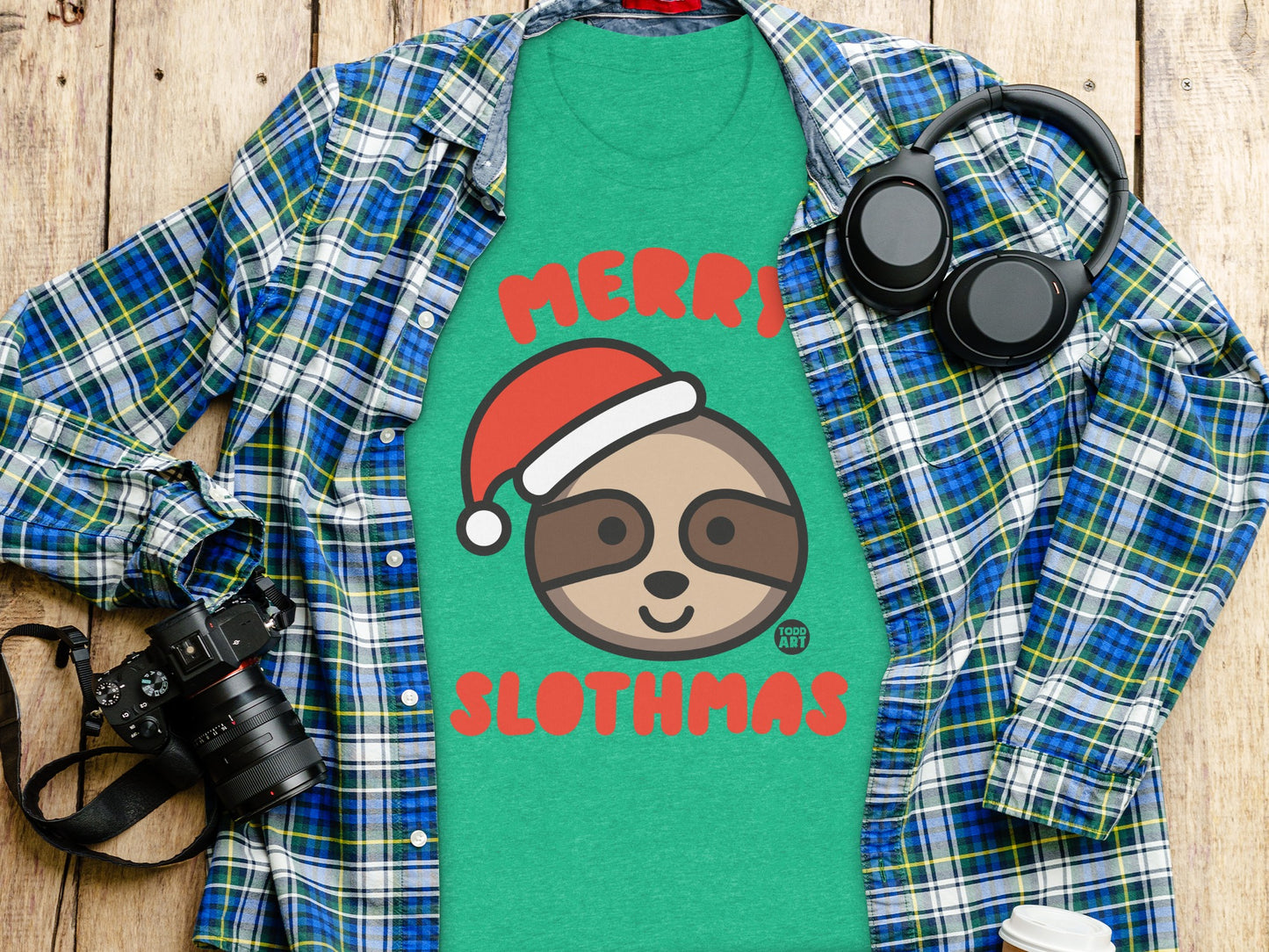 Merry Slothmas Funny Sloth Design for Holiday product