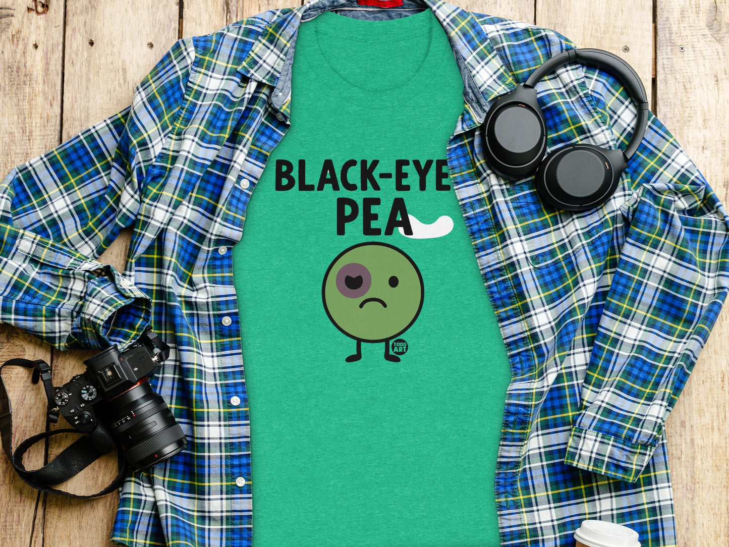 Funny Black-Eyed Pea Shirt for Music Lovers