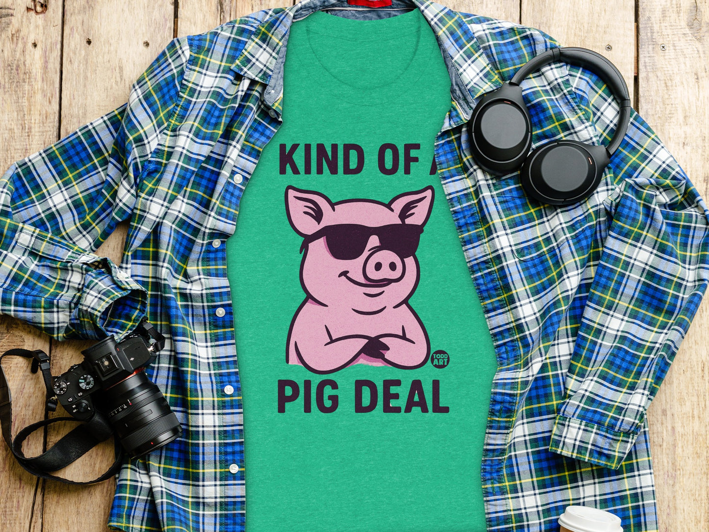 Kind of Pig Deal Graphic T-Shirt Unisex Tee