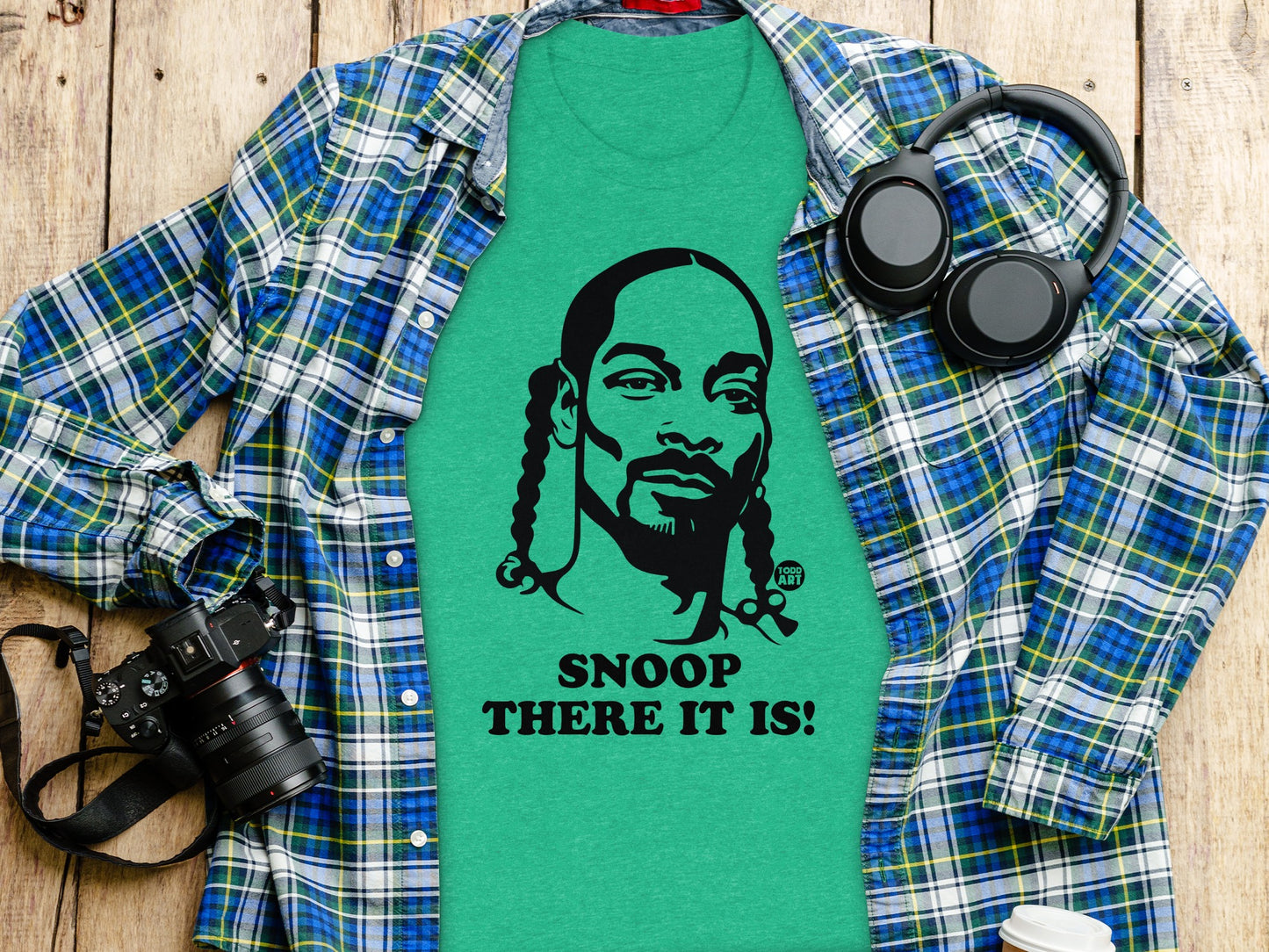 Snoop There It Is Graphic Tee Fun Statement Shirt