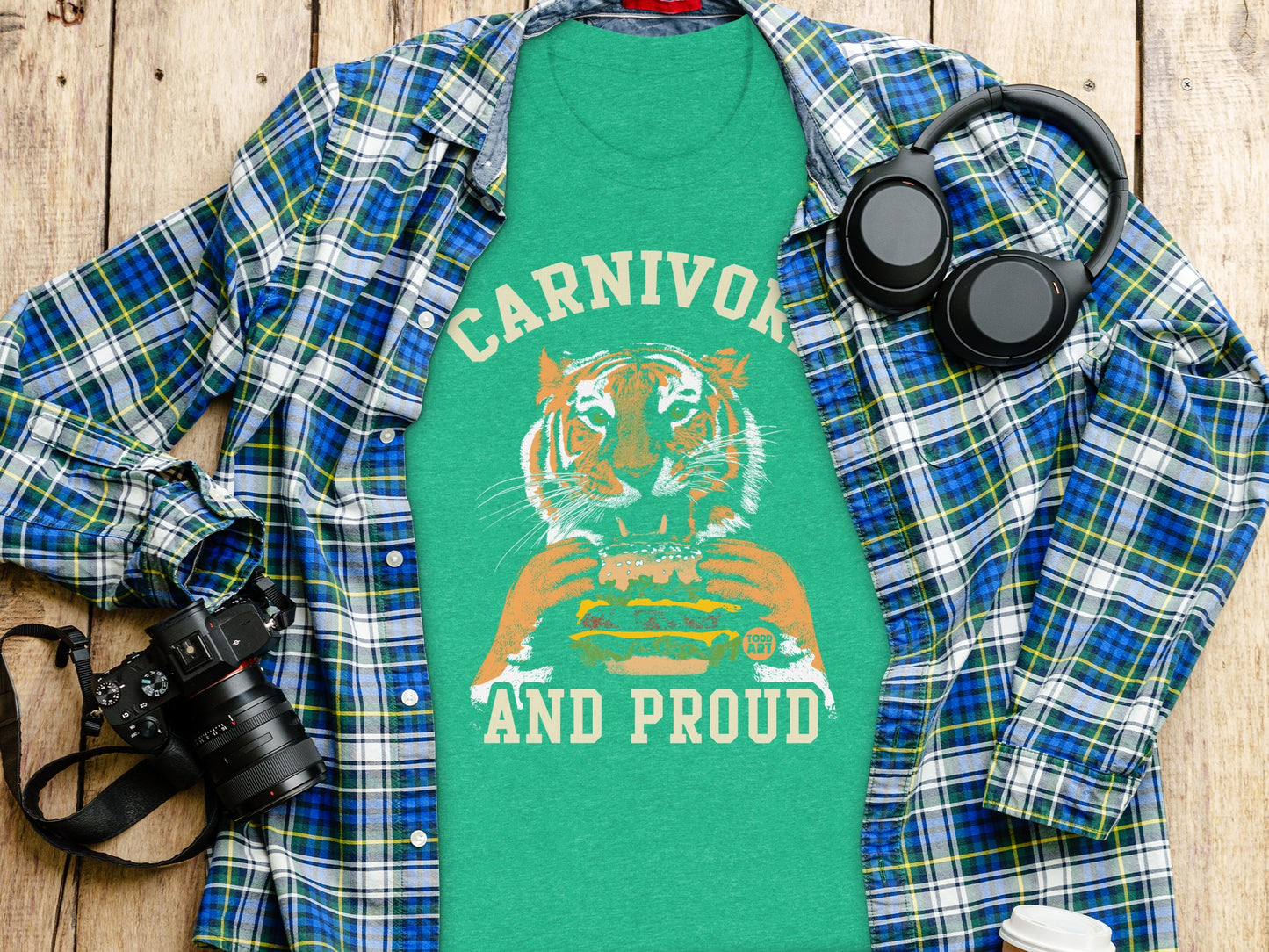 Carnivore and Proud Graphic T-shirt