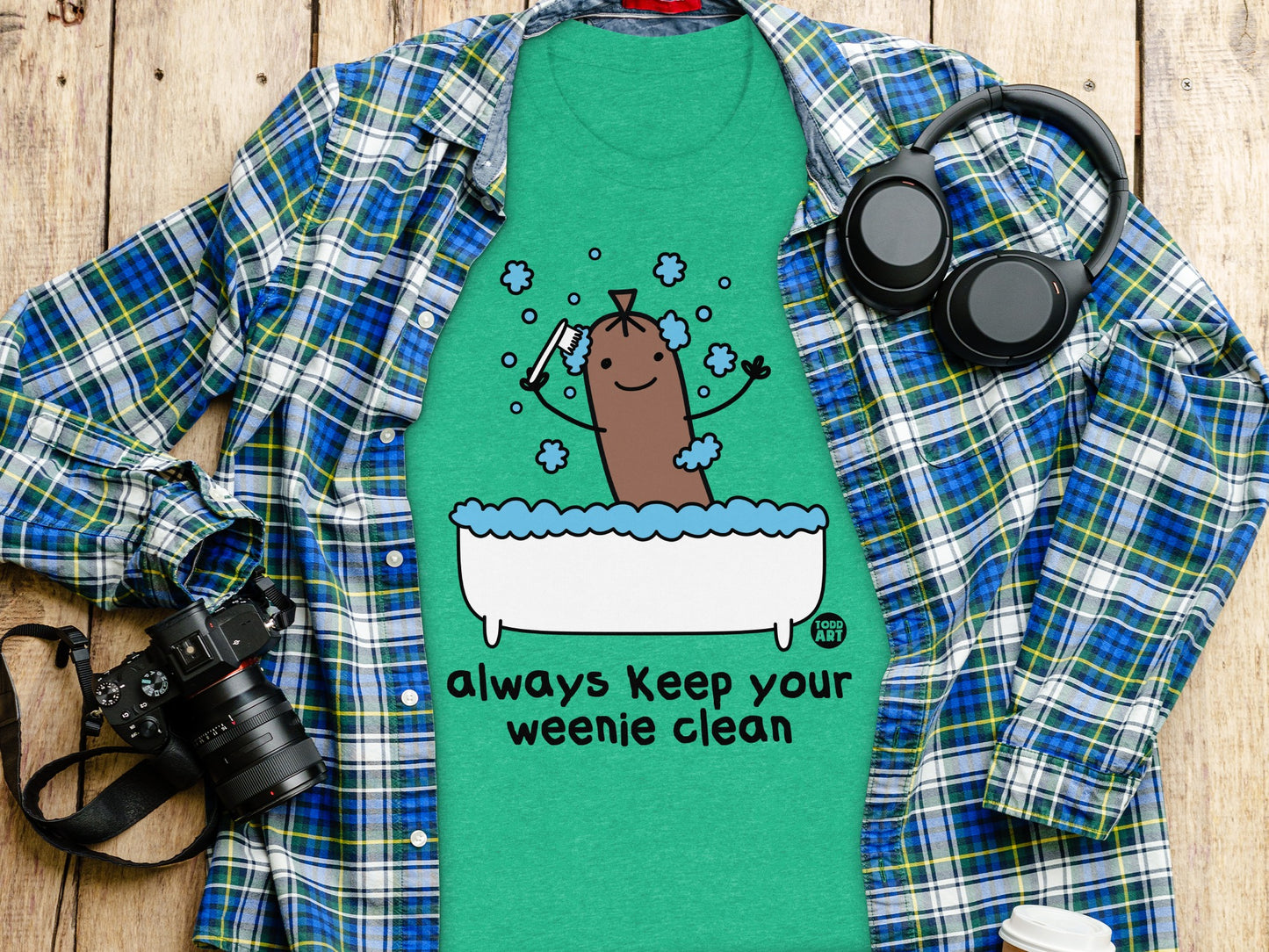 Always Keep Your Weenie Clean T-Shirt product type