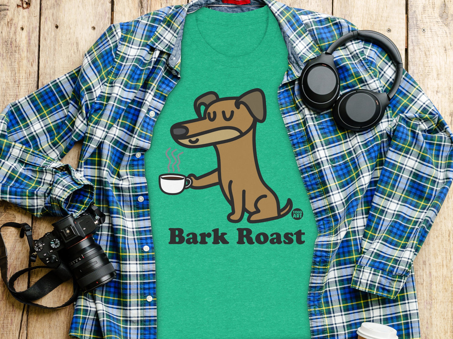 Bark Roast Fun Graphic Tee Shirt product