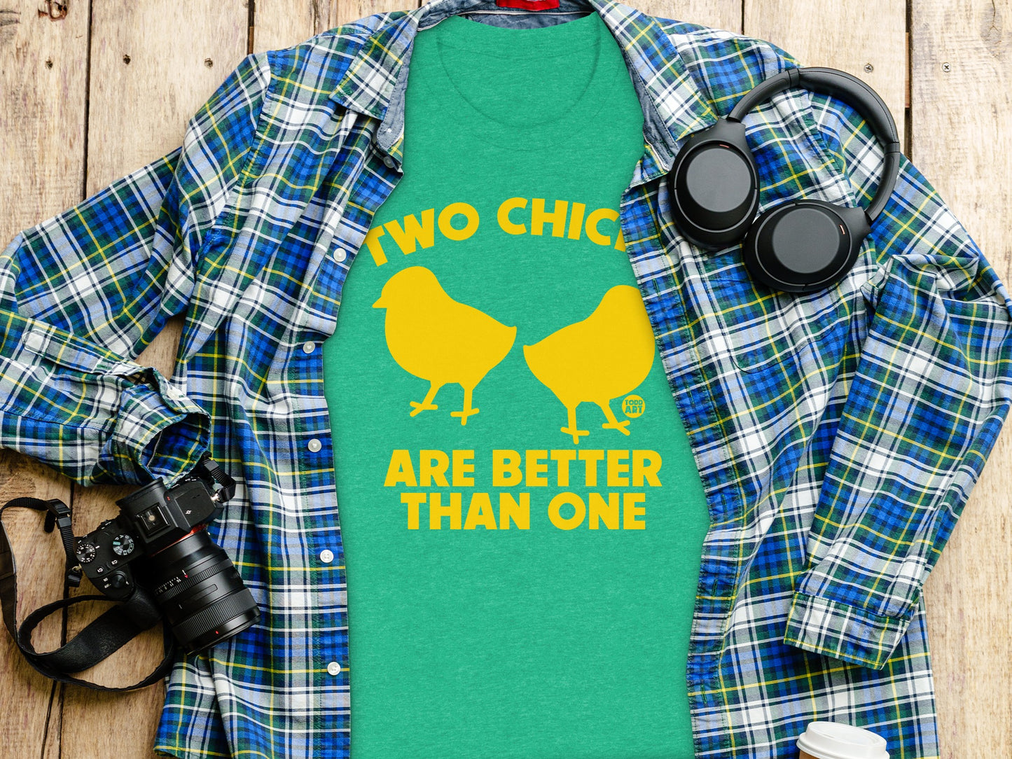 Two Chicks Are Better Than One T-shirt product type