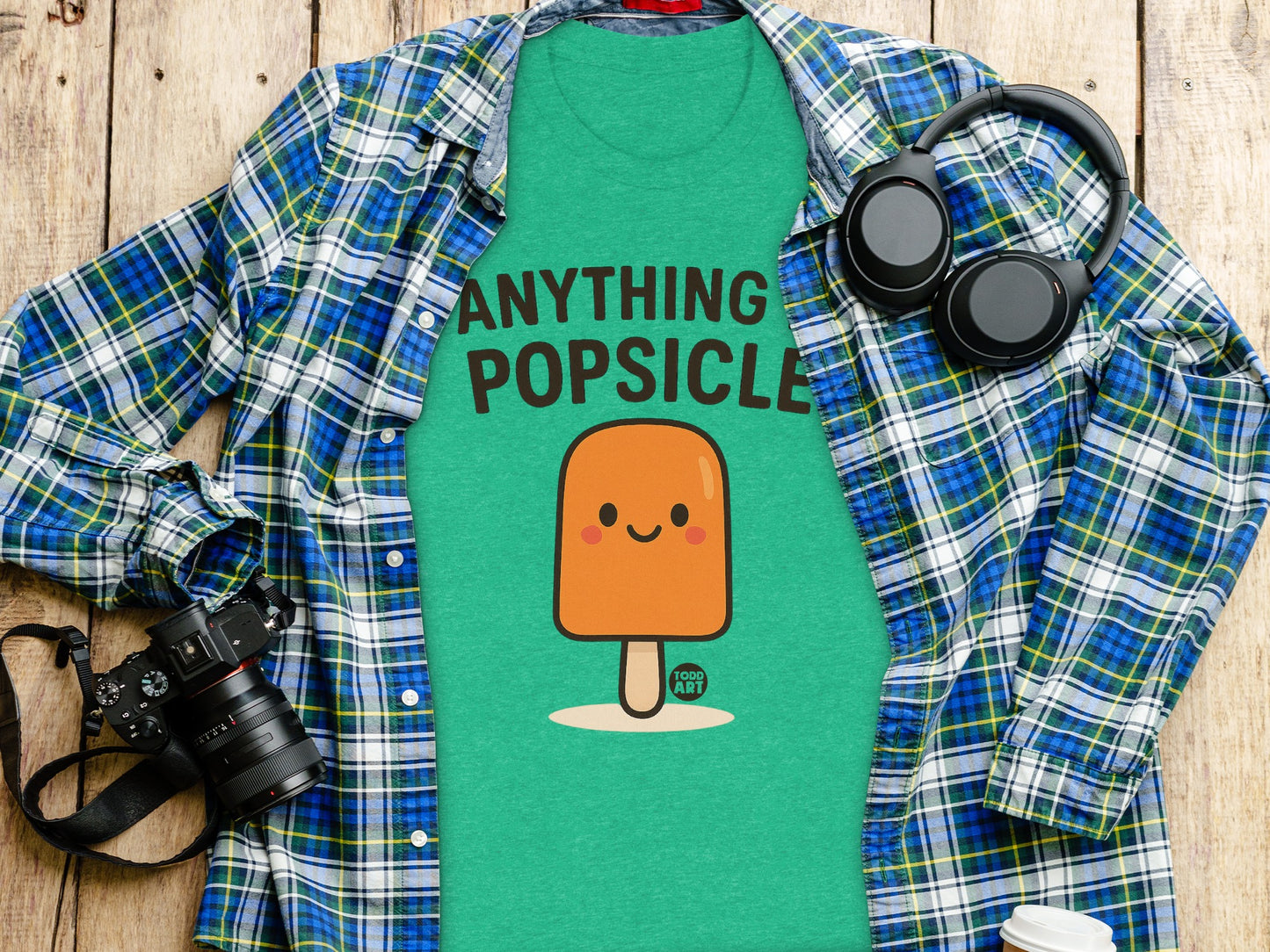 Anything Popsicle Cute Ice Cream Character Shirt product