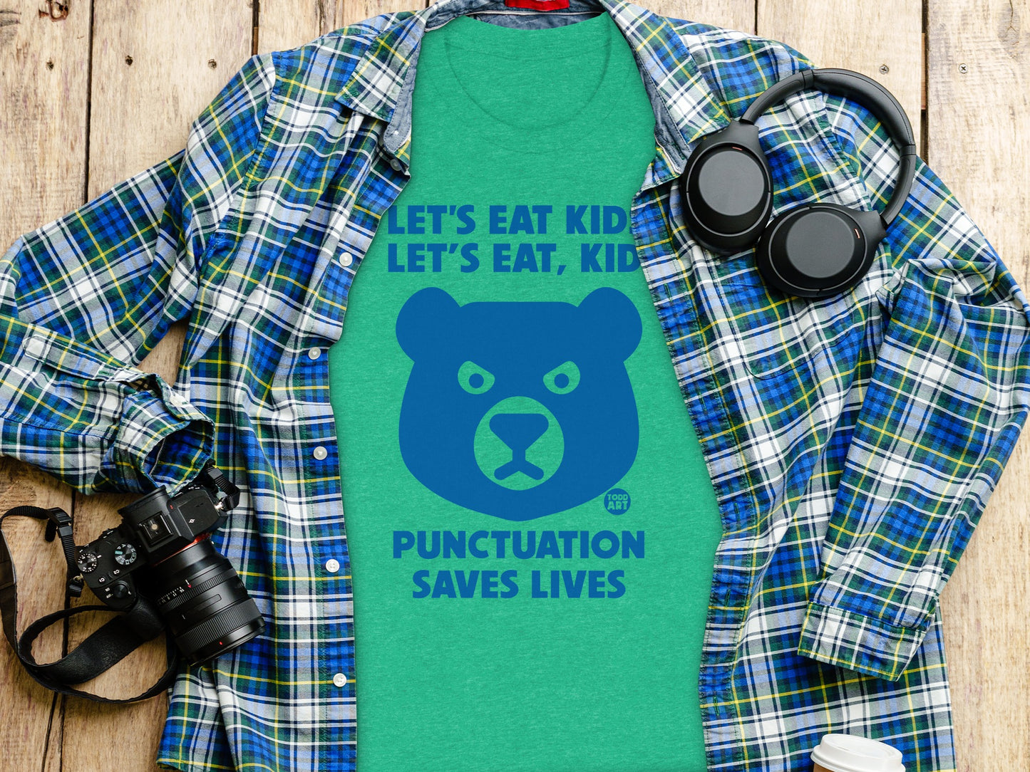 Lets Eat Kids Fun Graphic T-Shirt Product