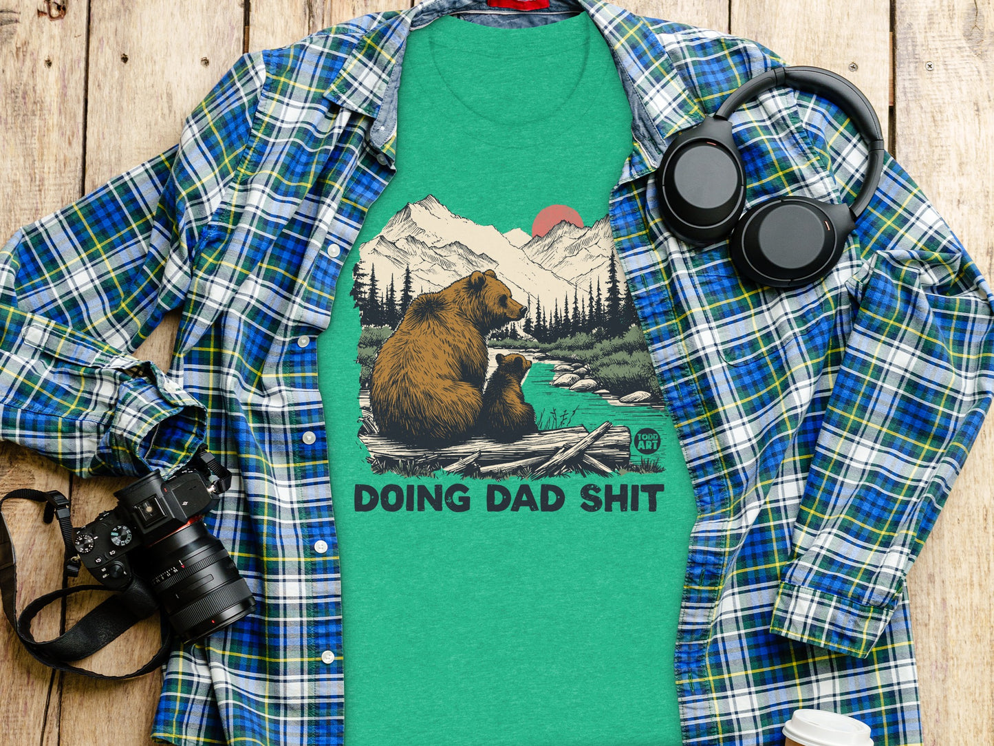 Doing Dad Shit Graphic T-shirt product type