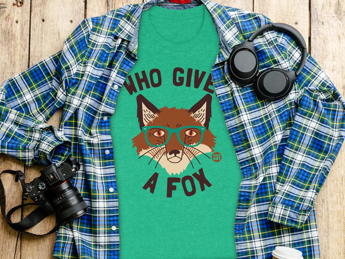 Who Give A Fox Unisex Graphic T-Shirt product