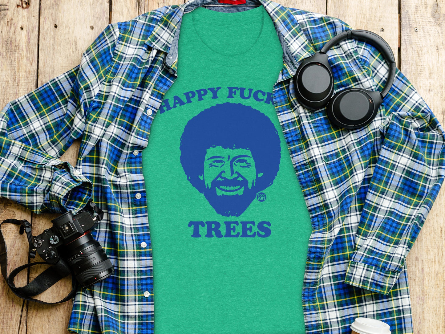 Happy Fuck Trees Graphic T-Shirt