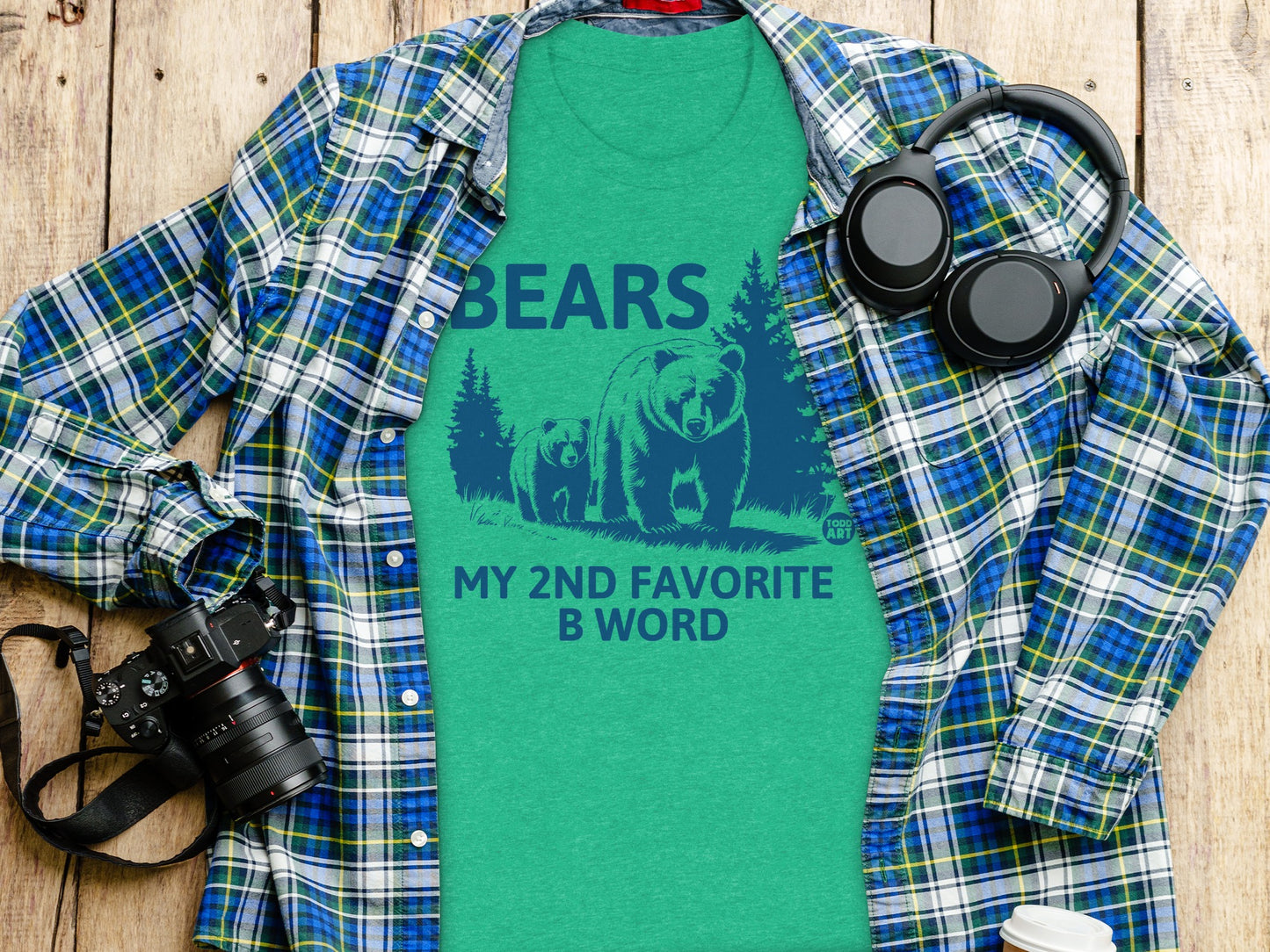 Bears My Second Favorite B Word T-Shirt product