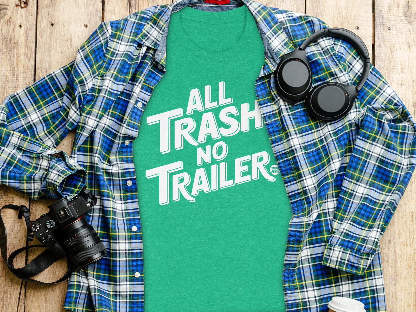 All Trash No Trailer Graphic T-Shirt product type