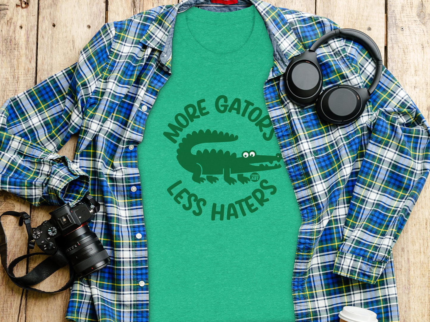 More Gators Less Haters Quote T-Shirt for All Ages