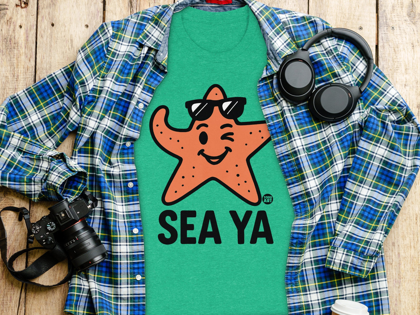 Sea Ya Starfish Graphic Unisex Tee Shirt product