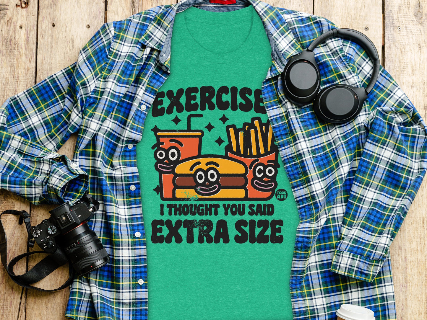 Exercise I Thought You Said Extra Size Shirt product