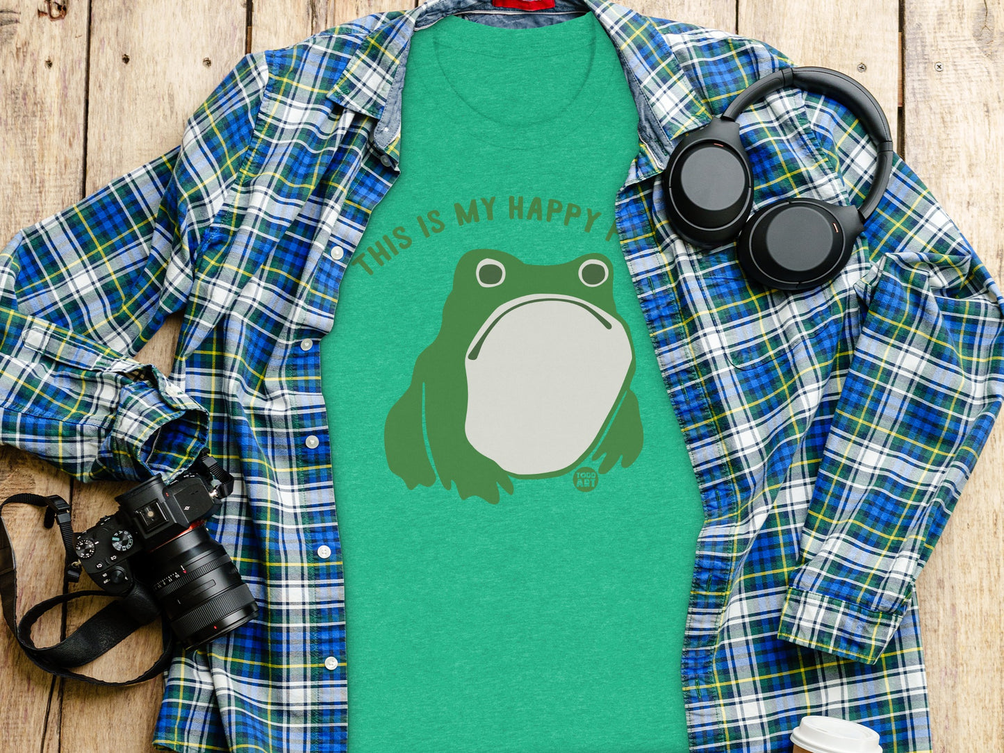 This Is My Happy Frog Graphic Shirt product type