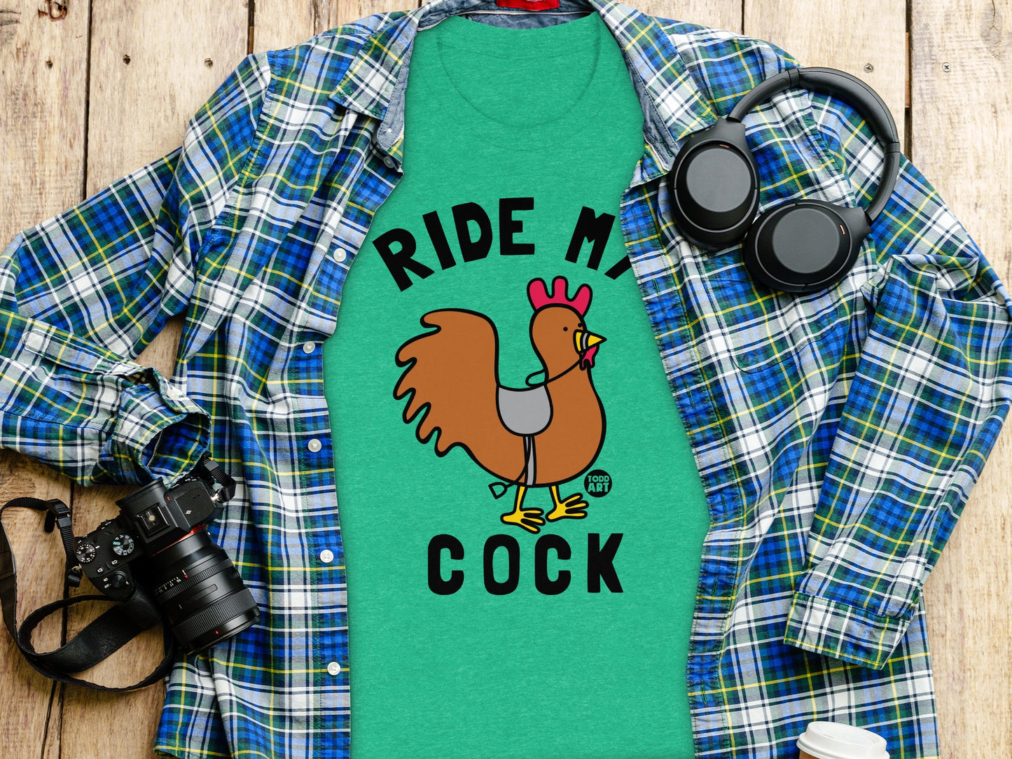 Funny Ride My Cock Graphic Tee Shirt product type