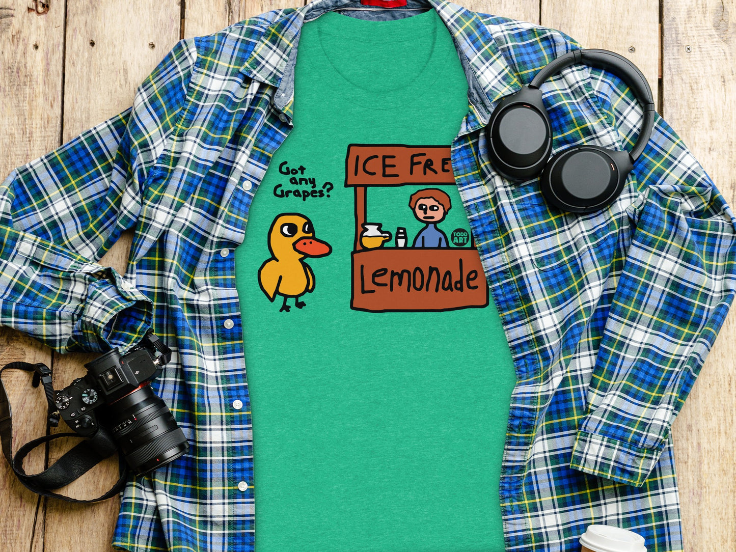 Ice Fresh Lemonade Duck Got Any Grapes T-shirt