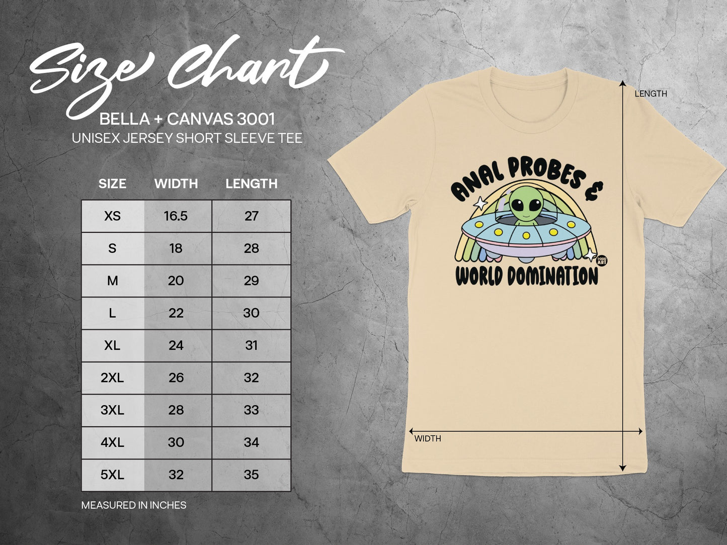 Anal Probes World Domination T-shirt product type