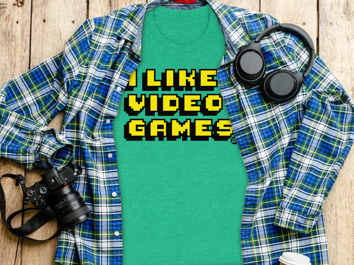I Like Video Games Graphic Tee Gaming Shirt product
