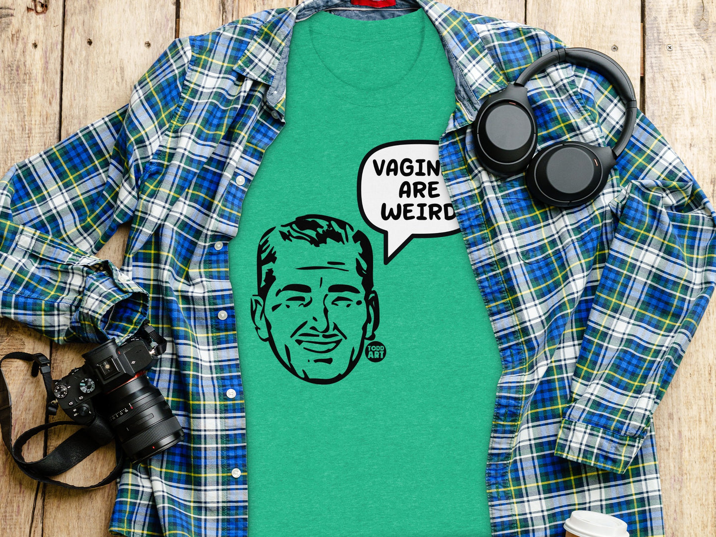 Vagina Are Weird Funny Graphic Tee Product