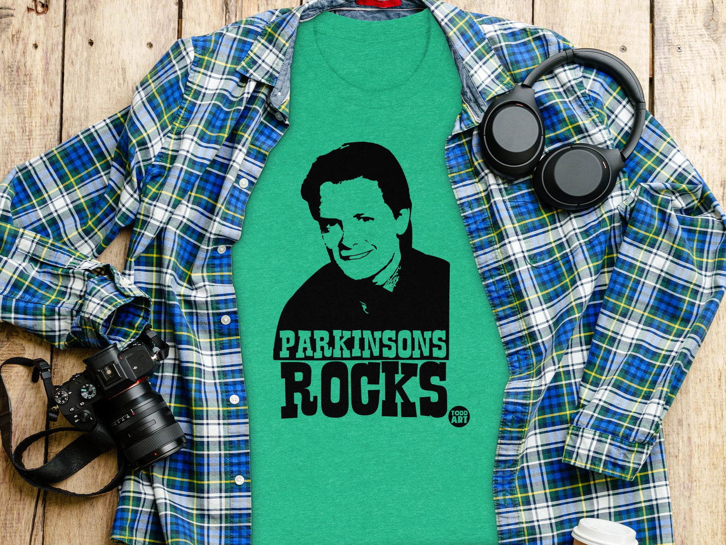 Parkinsons Rocks Graphic T-Shirt