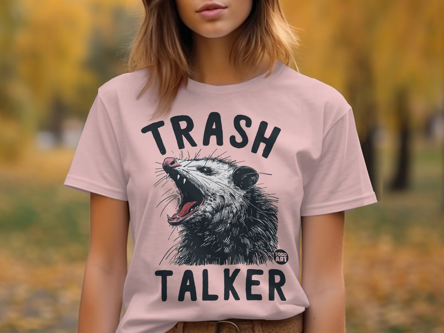 Trash Talker Design Graphic Tee