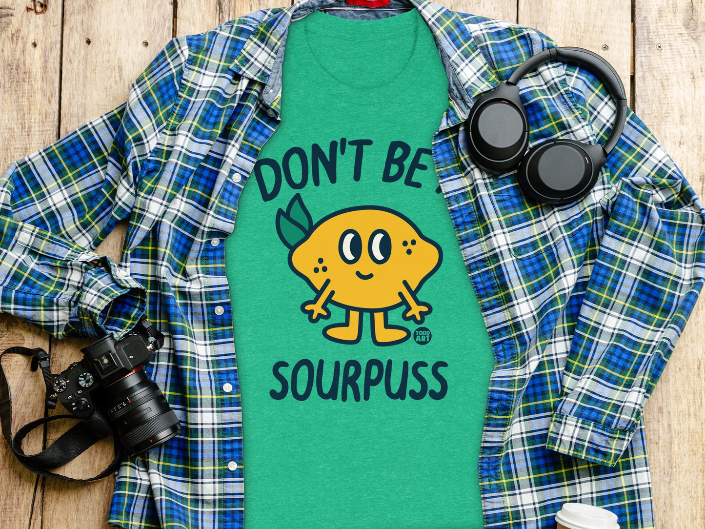 Don't Be Sourpuss Funny Lemon Themed Shirt product