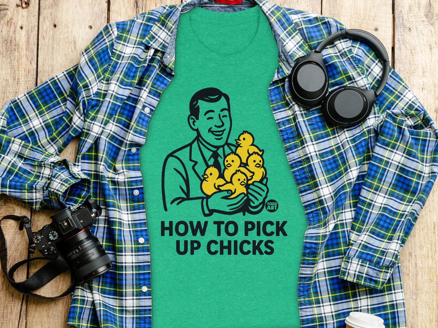 How to Pick Up Chicks Graphic Printed Shirt product