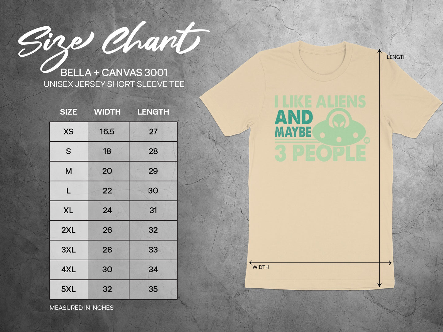 I Like Aliens and Maybe 3 People Unisex Jersey product