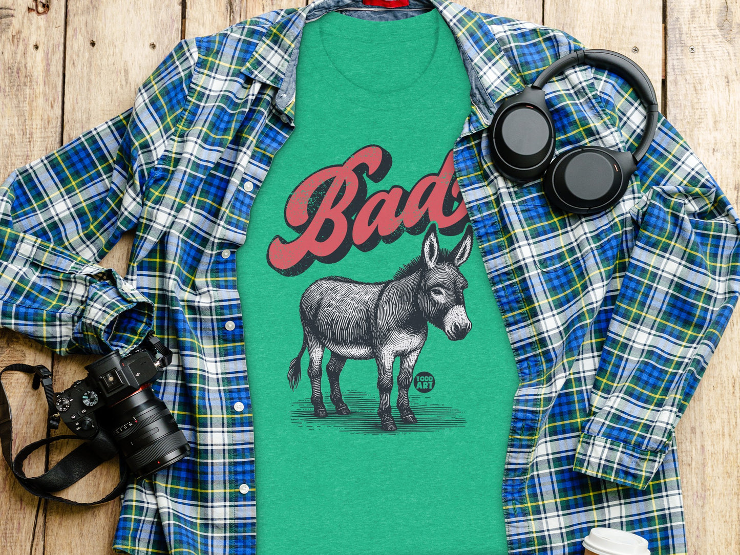 Bad Donkey Graphic Tee Perfect for Any Casual Outfit product