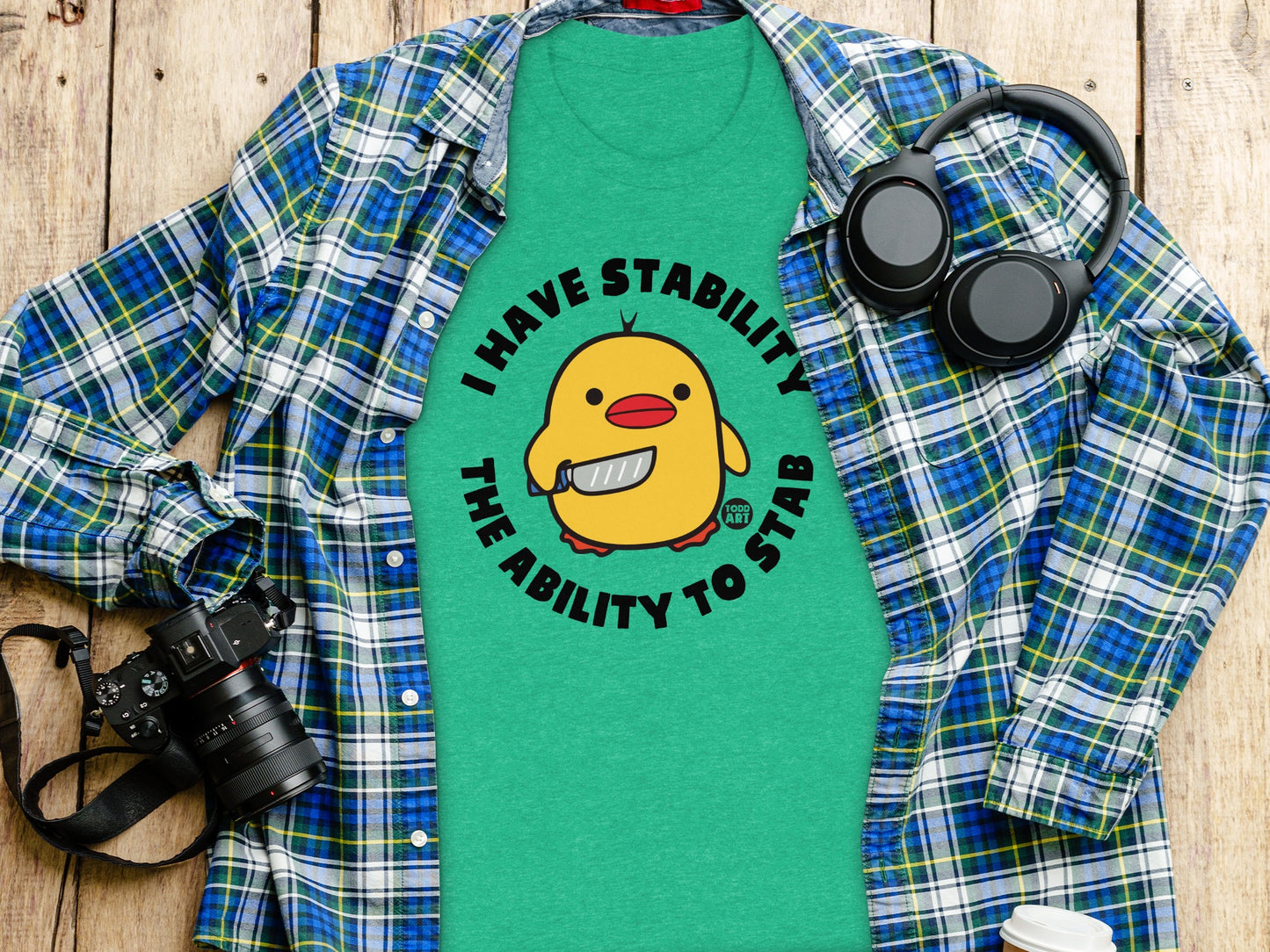 I Have Stability The Ability To Stab T-Shirt product type