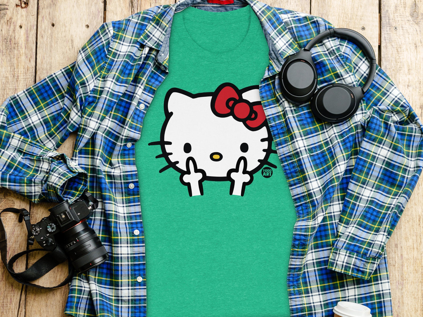Hello Kitty Shirt with Cute and Bold Statement Design