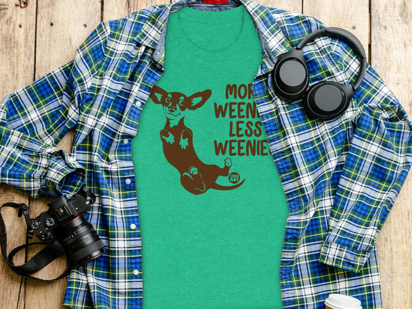More Weenie Less Weenie Graphic T-Shirt product type
