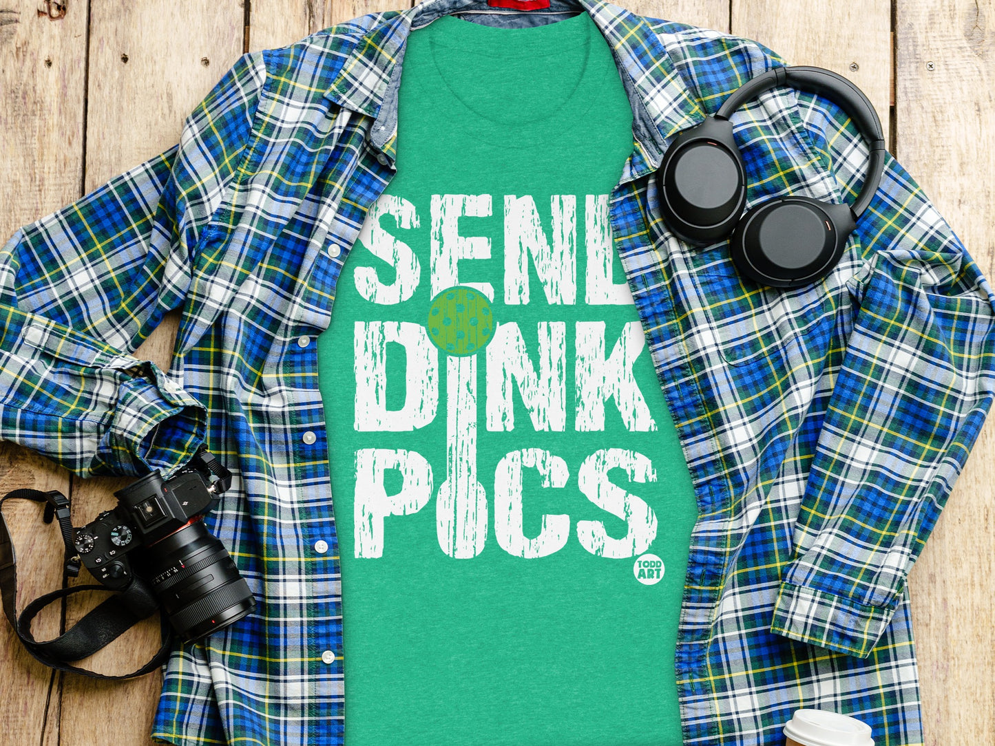 Send Dink Pics Graphic T-Shirt Perfect for Fans
