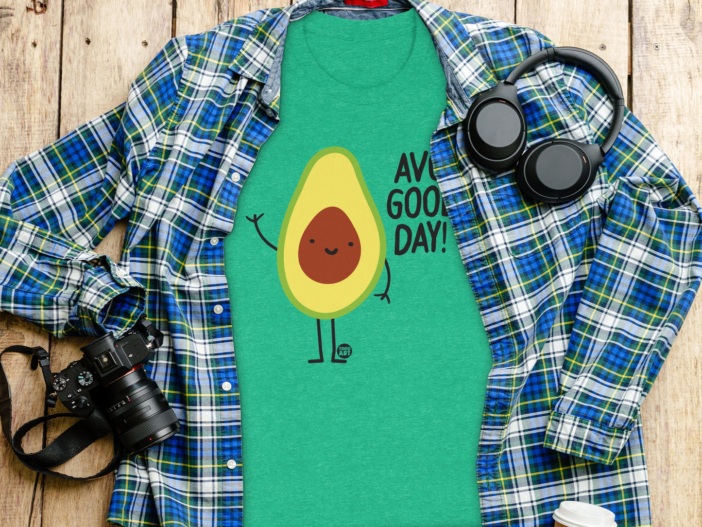 Avocado Graphic Tee with Fun Saying for Avocado Lovers