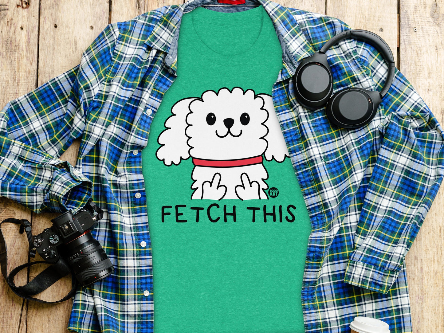 Fetch This Cute Dog Tee Funny Statement product